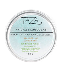 Premium Taza Natural Oats and Honey Shampoo Bar  (90 g)