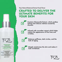 Taza Natural Botanical Extract Firming Facial Toner