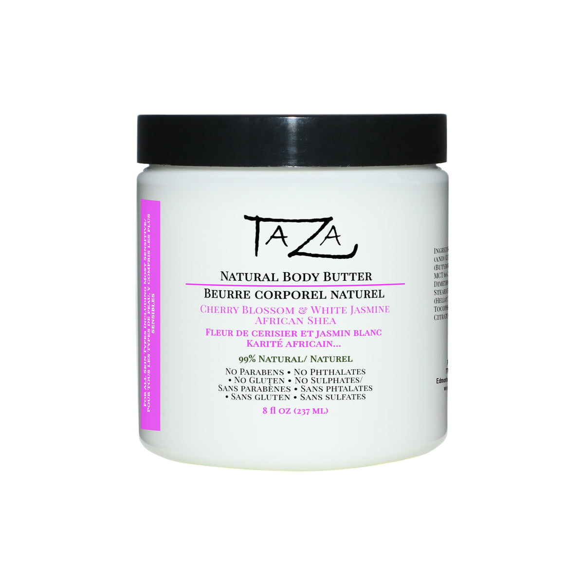 Taza Natural Cherry Blossom & White Jasmine Body Butter