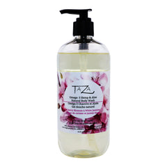 Taza Natural Omega-3 Hemp & Aloe Cherry Blossom and White Jasmine Body Wash