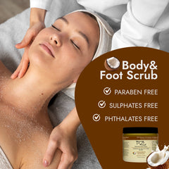 Taza Coconut Dead Sea Salt Scrub
