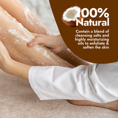Taza Coconut Dead Sea Salt Scrub