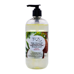 Taza Natural Omega-3 Hemp & Aloe Coconut Body Wash