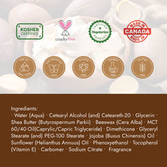 Taza Natural Coconut Body Butter