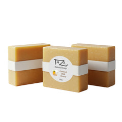 Taza Oatmeal Milk & Honey Natural Soap (Pack of 3)