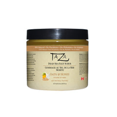 Taza Oats and Honey Dead Sea Salt Scrub
