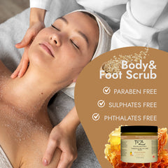 Taza Oats and Honey Dead Sea Salt Scrub