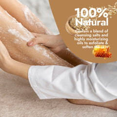 Taza Oats and Honey Dead Sea Salt Scrub