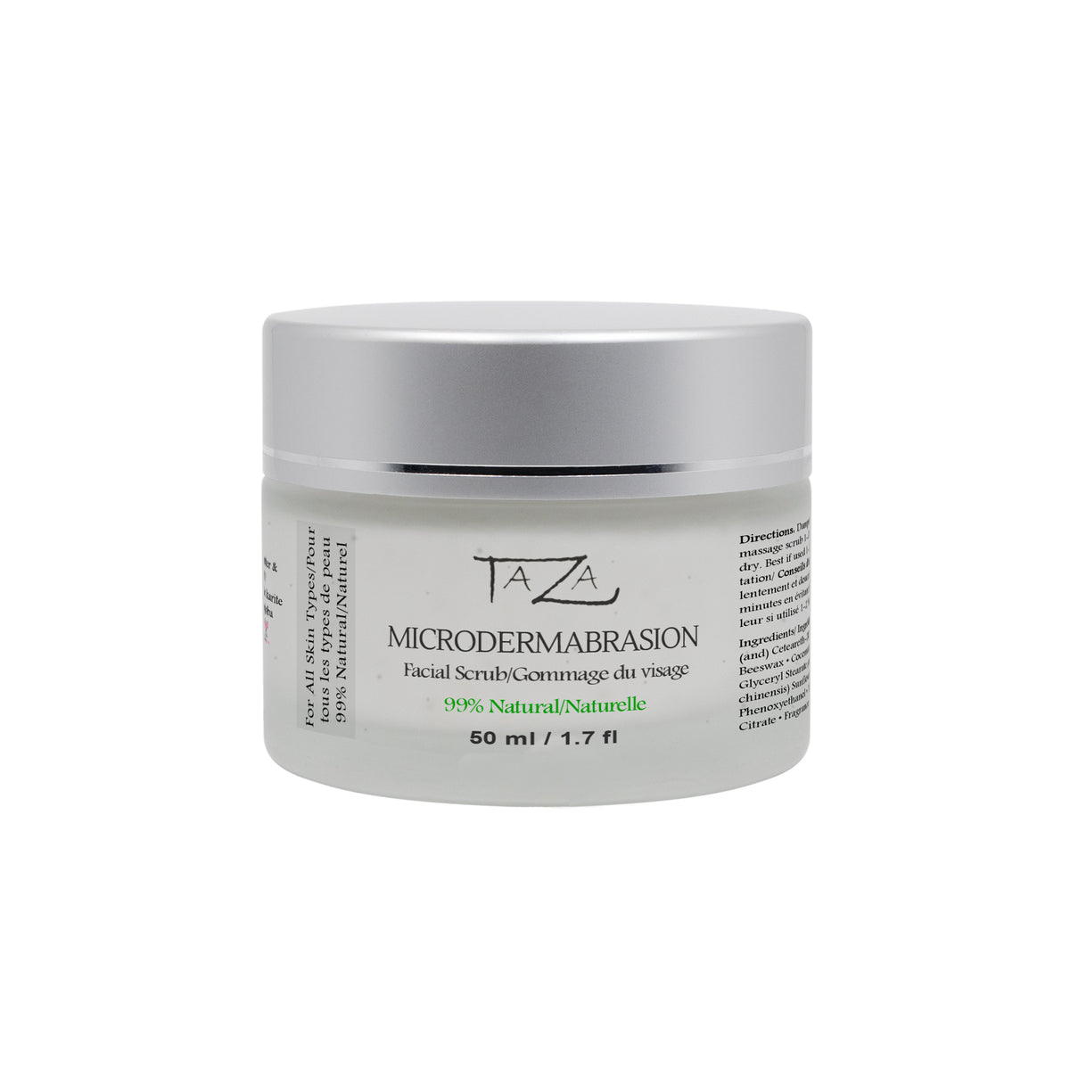 Taza Natural Microdermabrasion Scrub