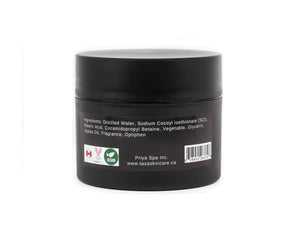 Premium Taza Natural Sandalwood Shaving Cream (8 oz), Contains Jojoba Oil, Glycerin
