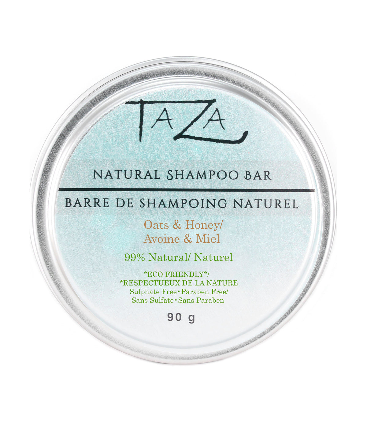Premium Taza Natural Oats and Honey Shampoo Bar  (90 g)