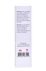Taza Natural Botanical Extract Facial Cleanser